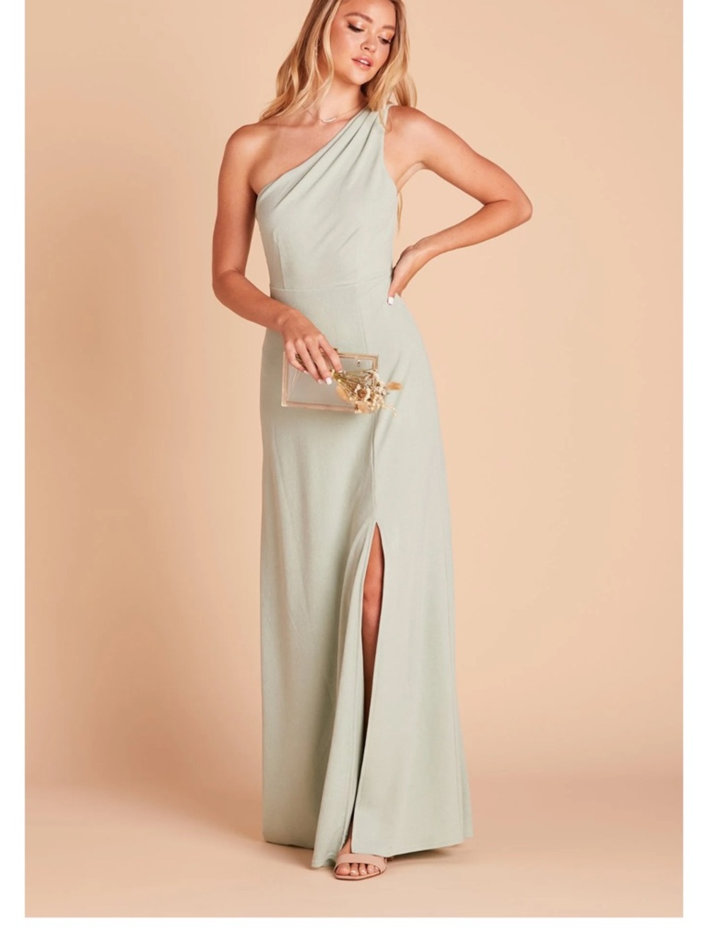 Birdy Grey Kira Dress in Sage - Crepe - size Medium 6/8